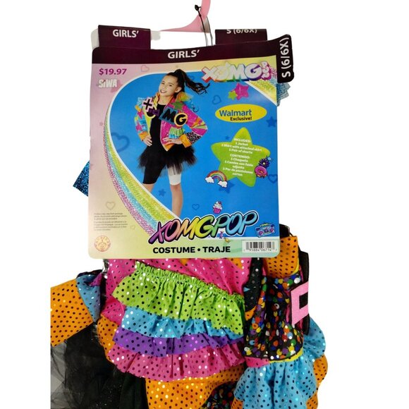 Rubies Girls S (6/6X) Jojo Siwa XOMGPOP Halloween Costume - Picture 7 of 8